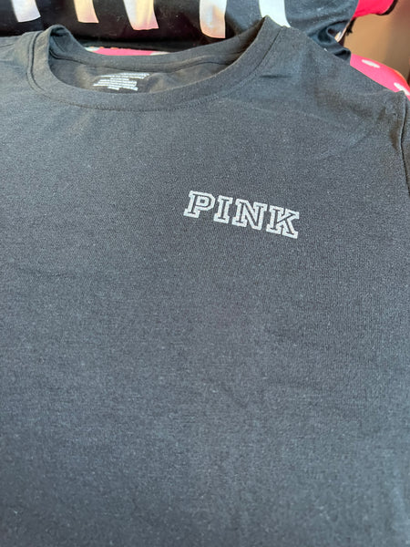 Pink Short Sleeve Bling tee