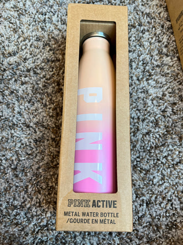 Pink active metal Tumbler /Water Bottle