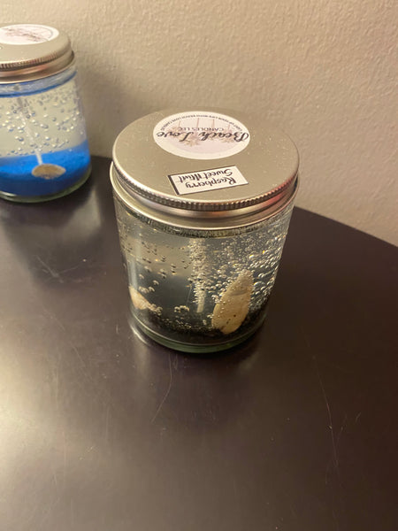 Large Beach Candle