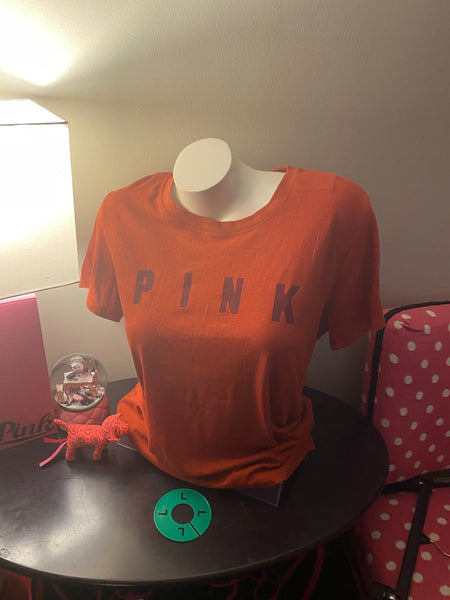 Vs Pink Short Sleeve Tee