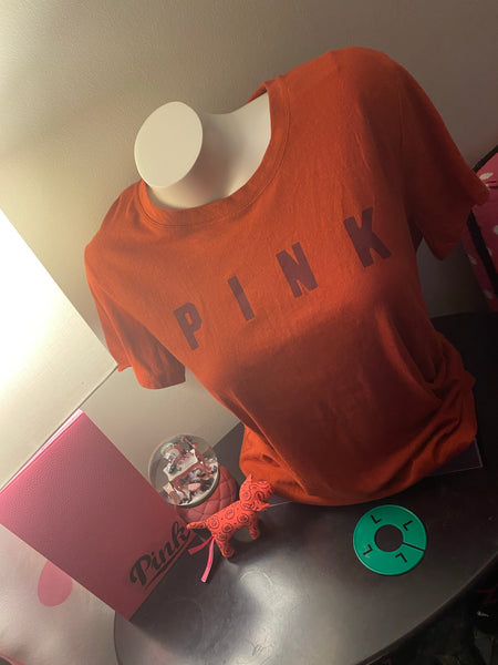 Vs Pink Short Sleeve Tee