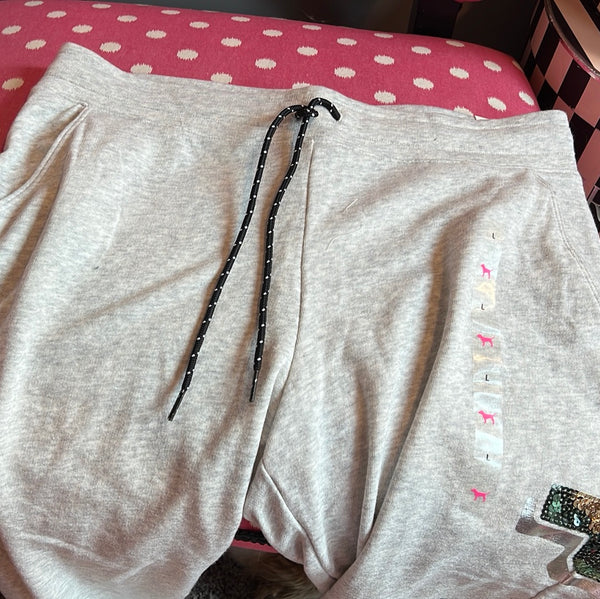 Vs Pink Bling Sweatpants Skinny Joggers