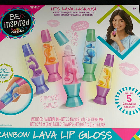 Cra-Z-Art Be Inspired Rainbow Lava Lip Gloss