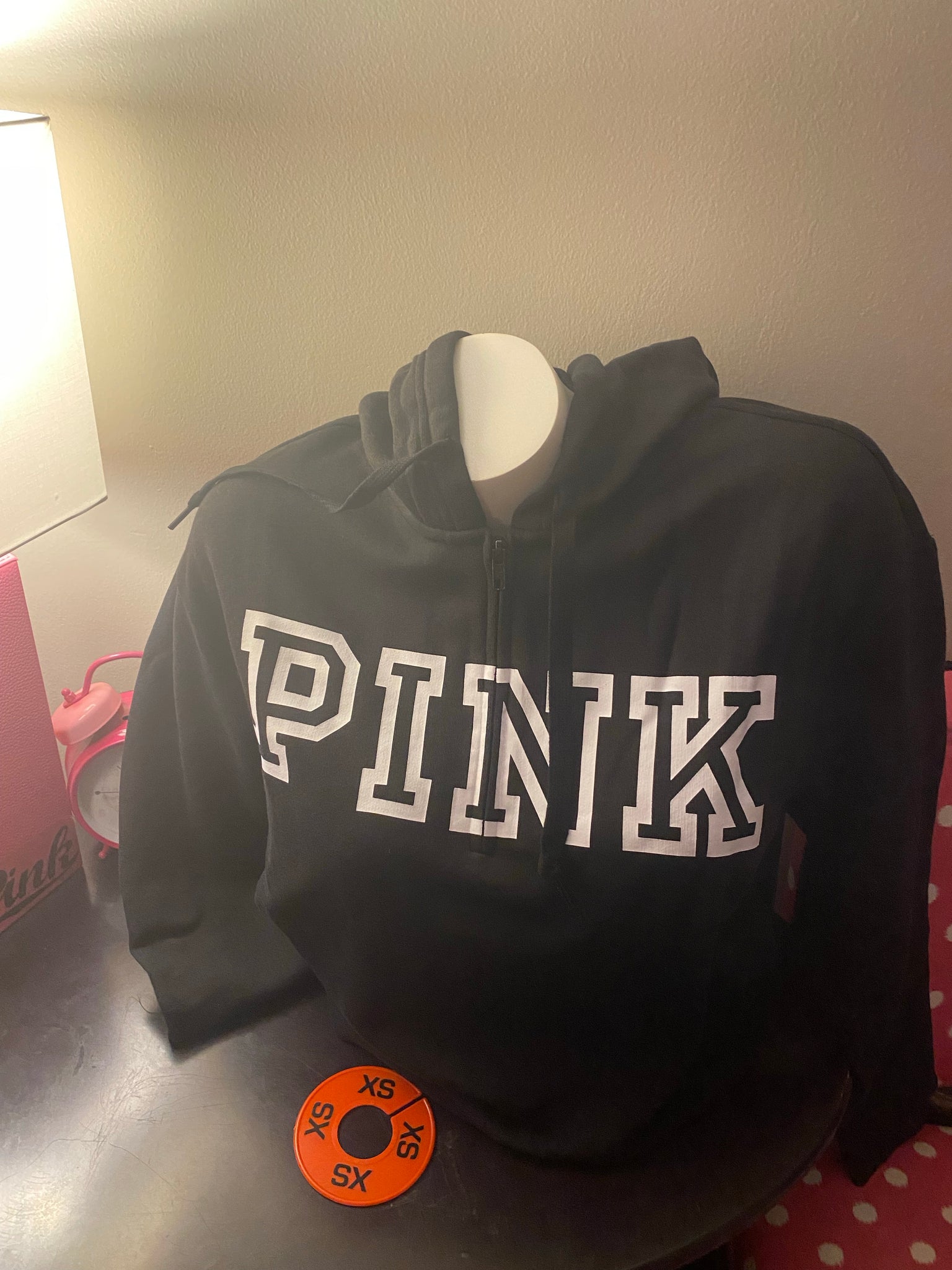 Vs Pink Full Zip Hoddie