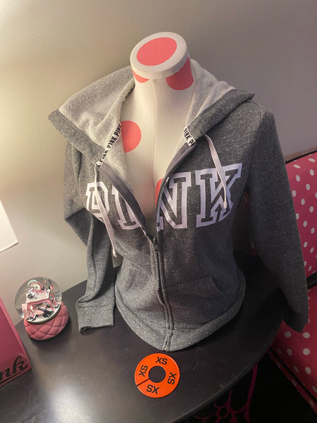 Victoria Secrets Pink Hoddie Full Zip