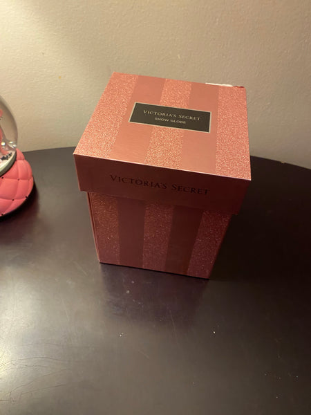 Victoria Secrets Pink Snow Globe