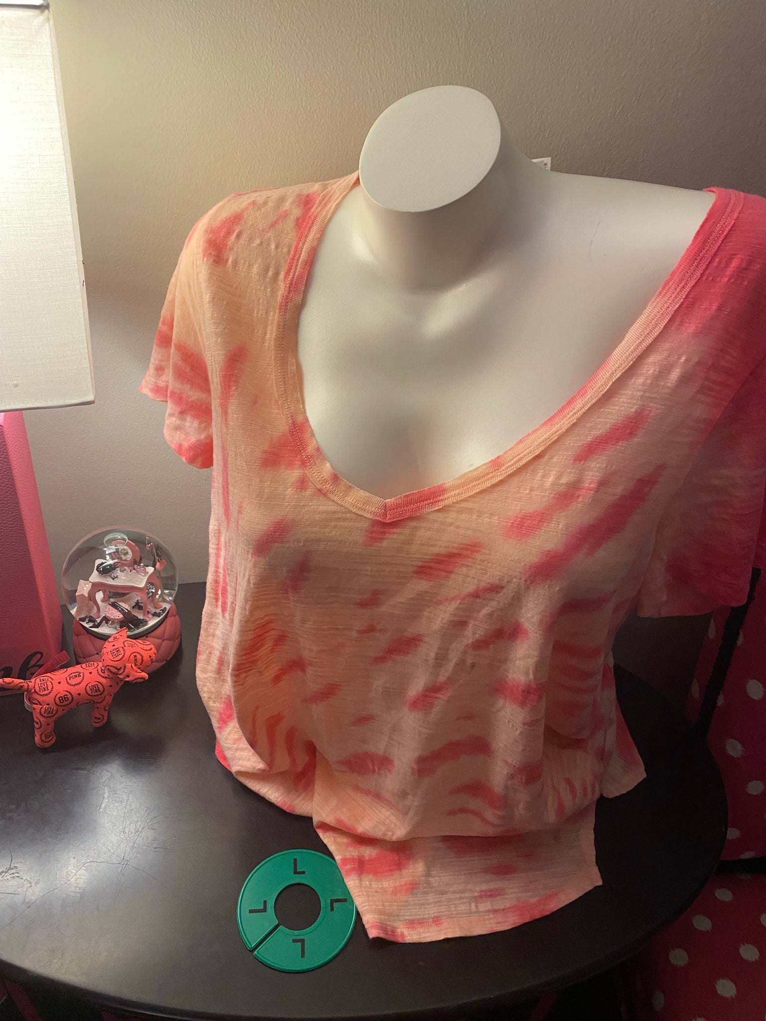 Victoria Secrets Pink Tye Dye Tee